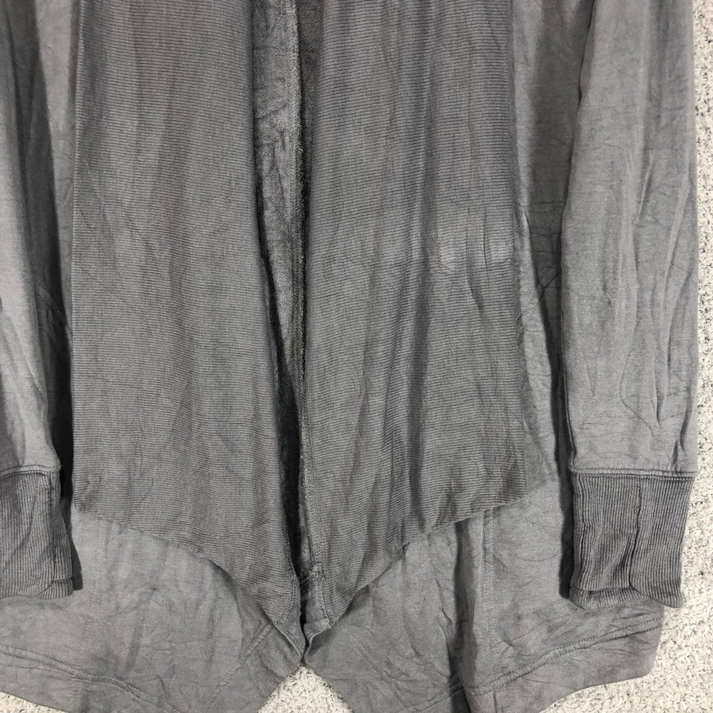 Athleta Women's Pranayama Restore Rib Wrap Cardigan Size S Open Front - Picture 4 of 11